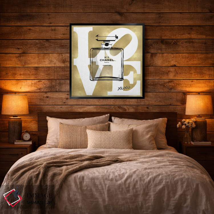 تابلو دکوراتیو عطر عشق اثر مدلین بلیک - D3B