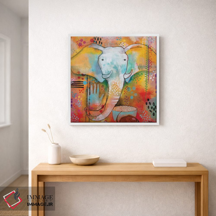 تابلو دکوراتیو گنشا راه را هموار می کند اثر مادارا میسون - D1W