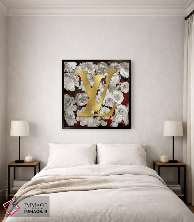 تابلو دکوراتیو مد و گل ها II اثر مدلین بلیک - D4B