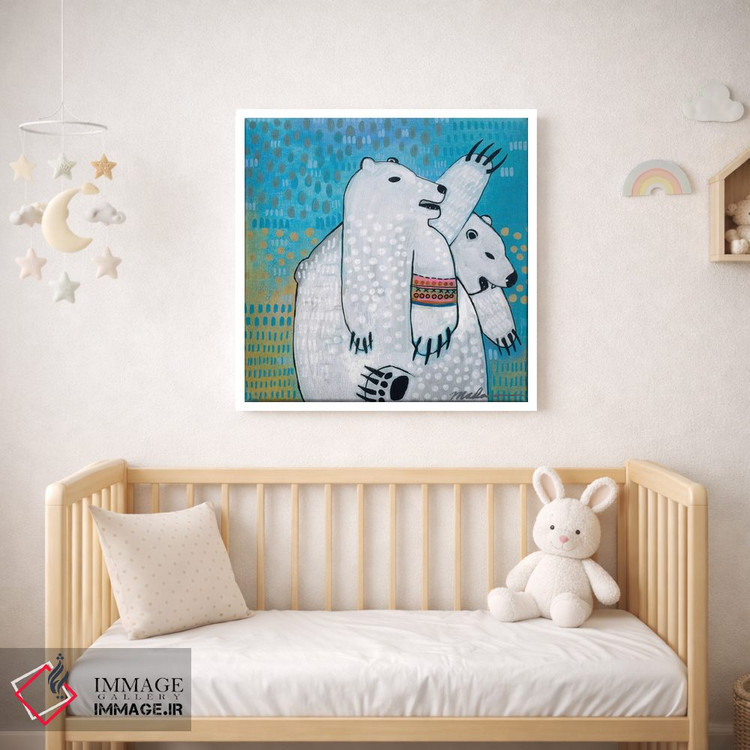 تابلو دکوراتیو رقابت خواهر و برادری اثر مادارا میسون - D1W