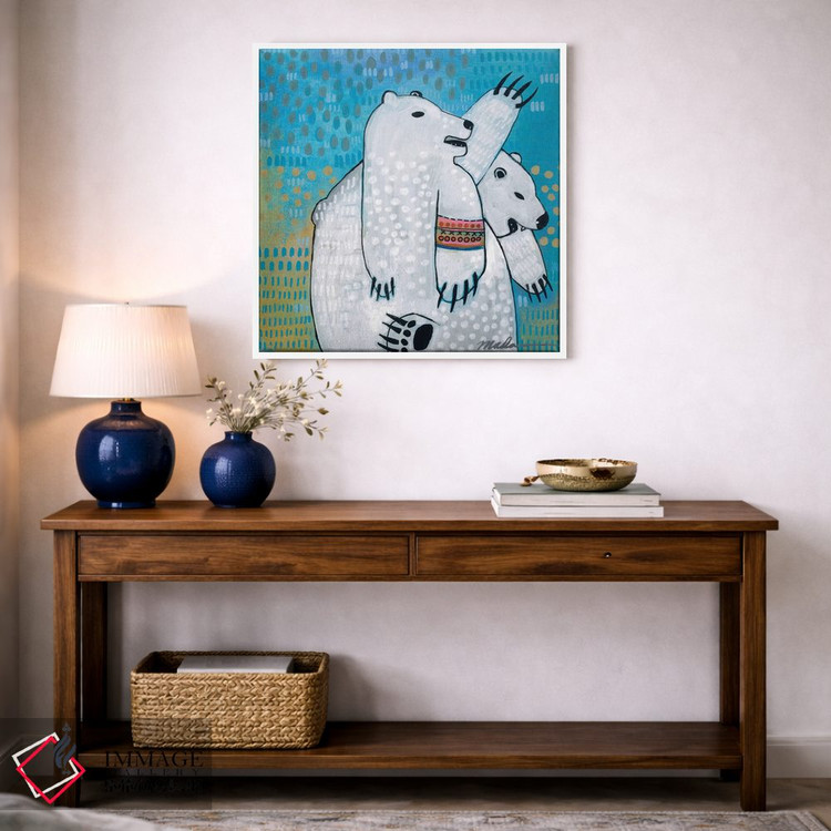 تابلو دکوراتیو رقابت خواهر و برادری اثر مادارا میسون - D3W