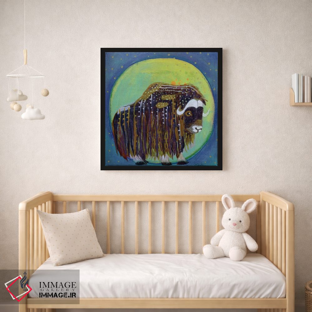 تابلو دکوراتیو ماه گاومشک اثر مادارا میسون - D2B