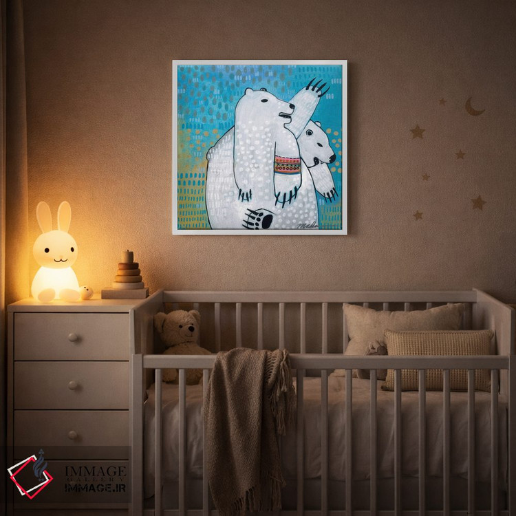 تابلو دکوراتیو رقابت خواهر و برادری اثر مادارا میسون - D4W