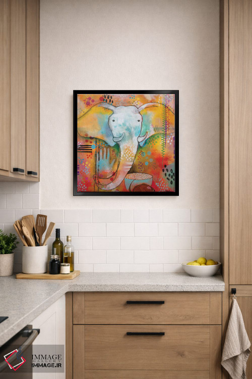 تابلو دکوراتیو گنشا راه را هموار می کند اثر مادارا میسون - D6B