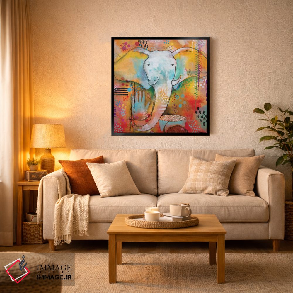 تابلو دکوراتیو گنشا راه را هموار می کند اثر مادارا میسون - D5B