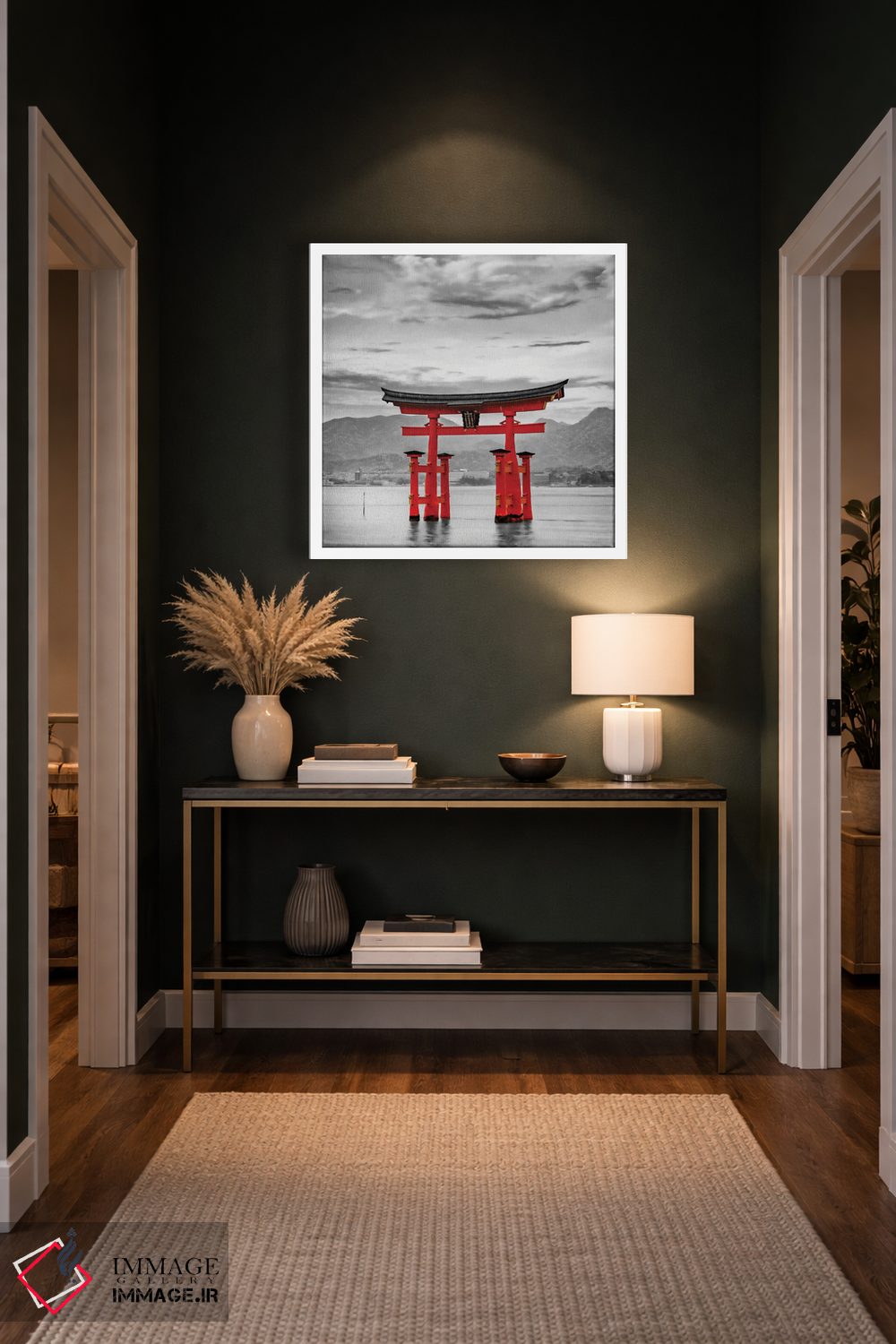 تابلو دکوراتیو توری معبد ایتسوکوشیما در جزیره میاجیما اثر ملانی ویولا - D4W