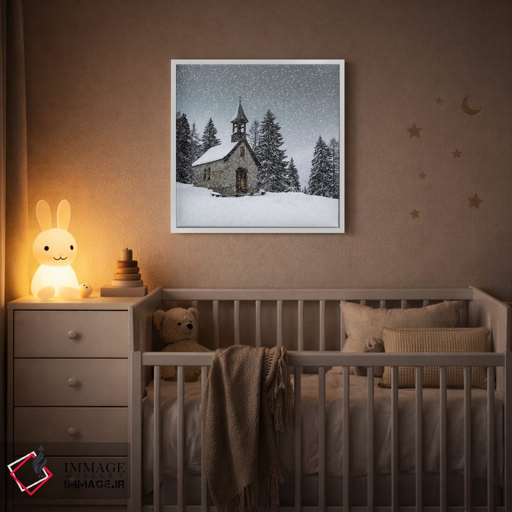 تابلو دکوراتیو قصه زمستان باواریا: نمازخانه آنا اثر ملانی ویولا - D2W