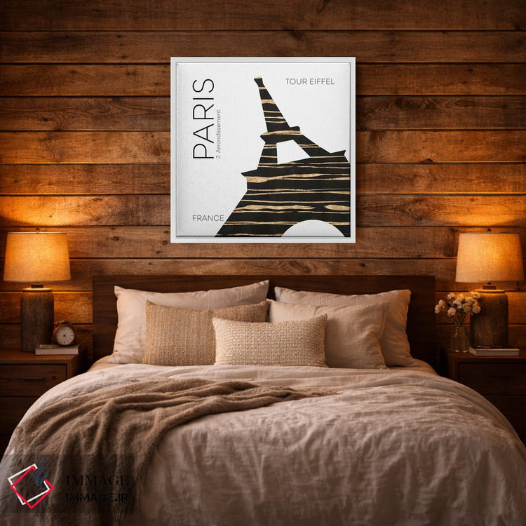 تابلو دکوراتیو هنر شهری برج ایفل پاریس اثر ملانی ویولا - D2W