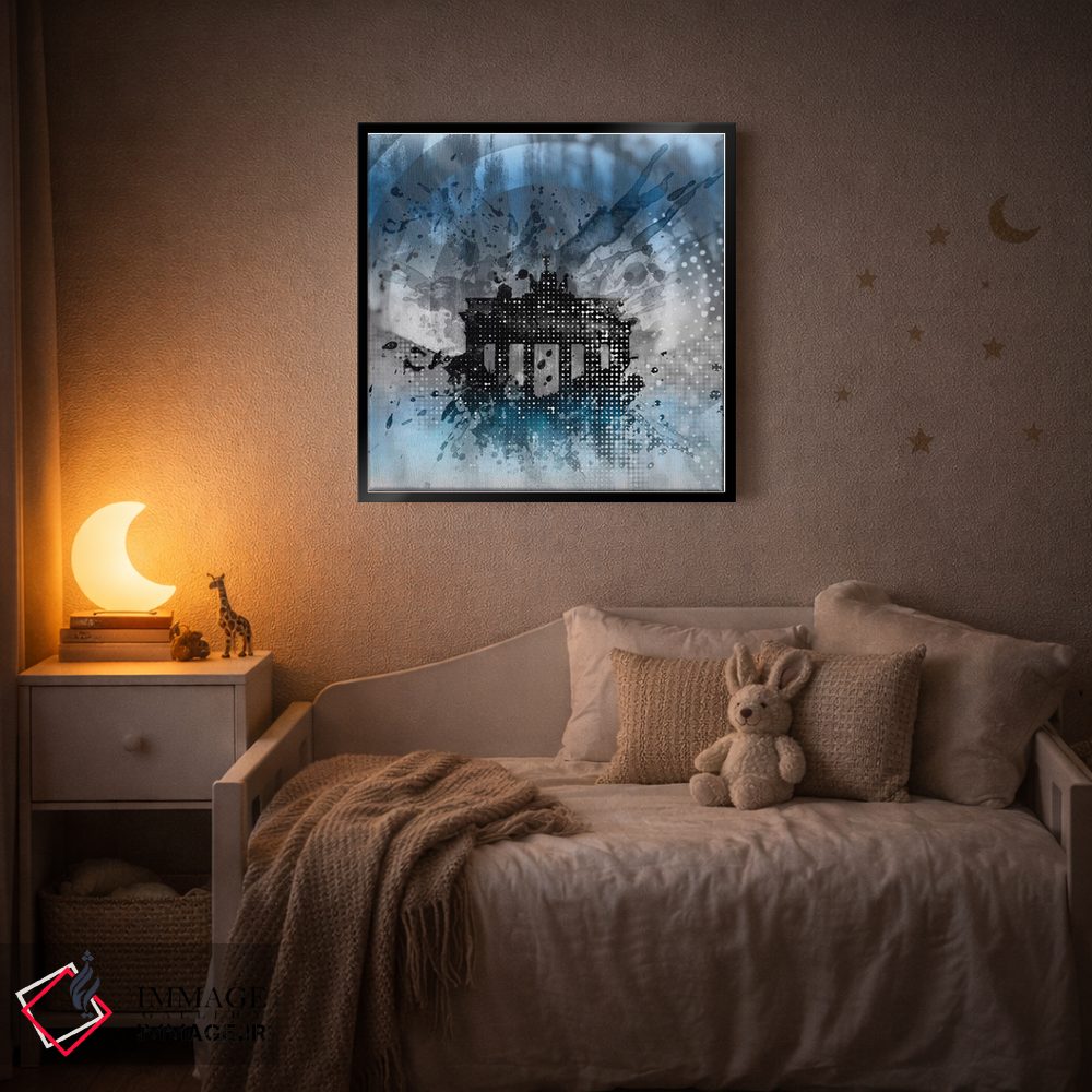 تابلو دکوراتیو هنر گرافیکی دروازه براندنبورگ اثر ملانی ویولا - D6B