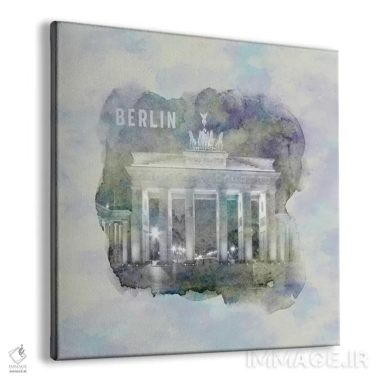 تابلو دکوراتیو دروازه براندنبورگ برلین اثر ملانی ویولا - نمای پرسپکتیو محصول