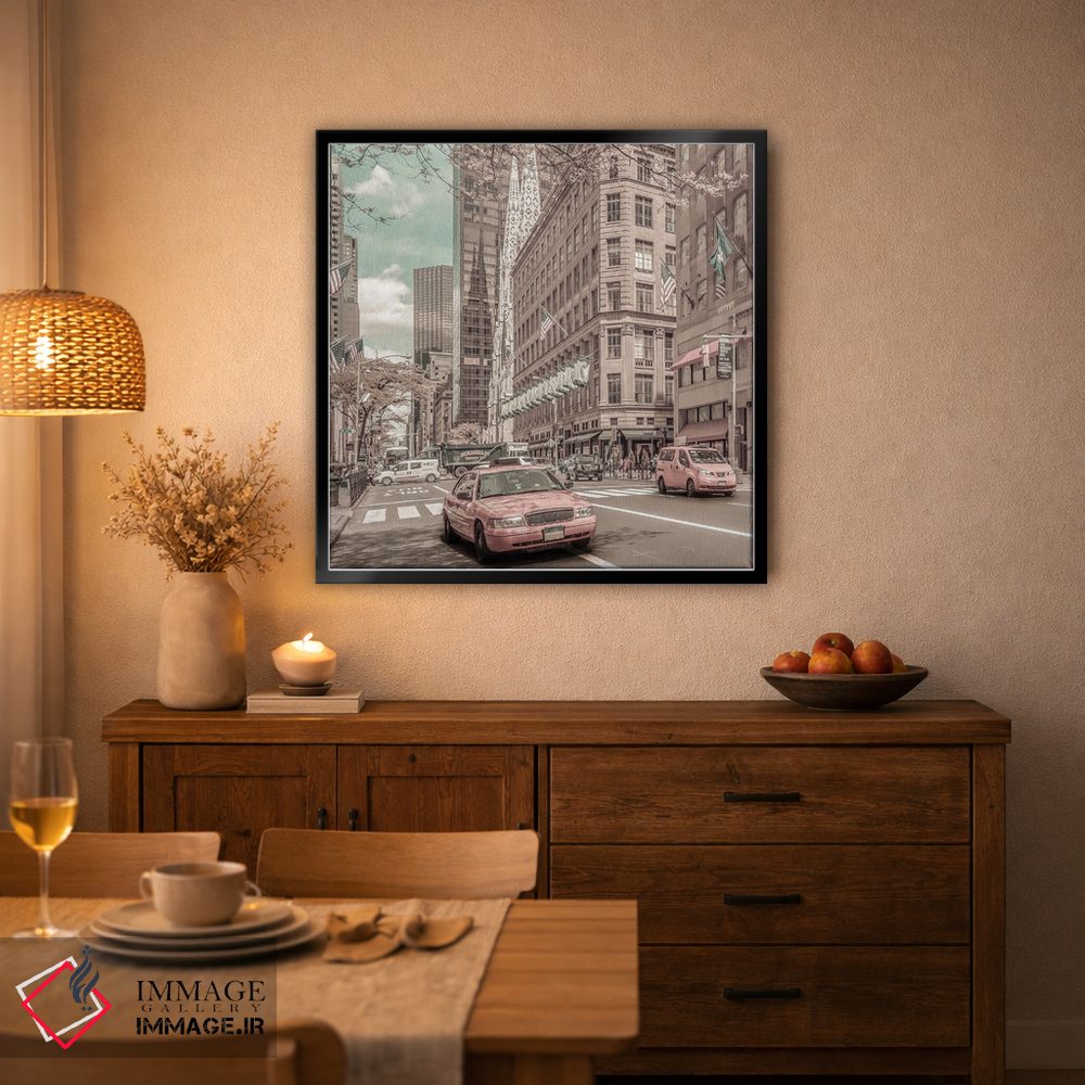 تابلو دکوراتیو خیابان پنجم منهتن اثر ملانی ویولا - D2B