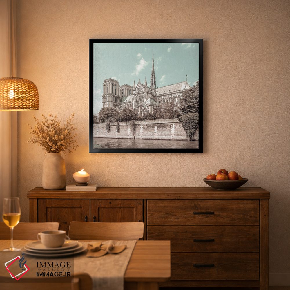 تابلو دکوراتیو نوتردام پاریس اثر ملانی ویولا - D5B