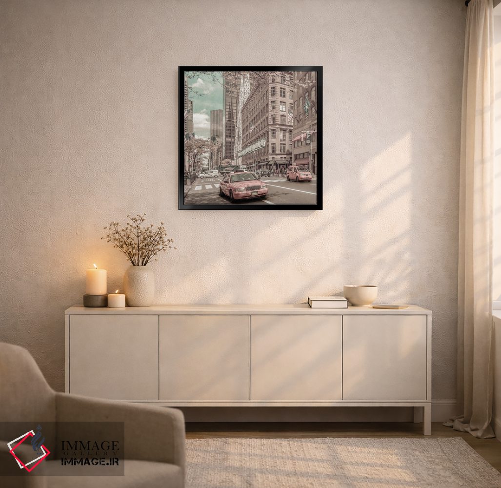 تابلو دکوراتیو خیابان پنجم منهتن اثر ملانی ویولا - D5B