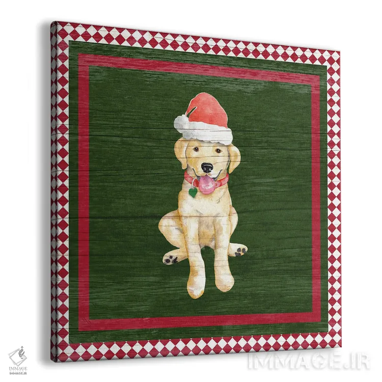 تابلو دکوراتیو یار کوچک بابانوئل ۲ اثر اندی متز - نمای پرسپکتیو محصول