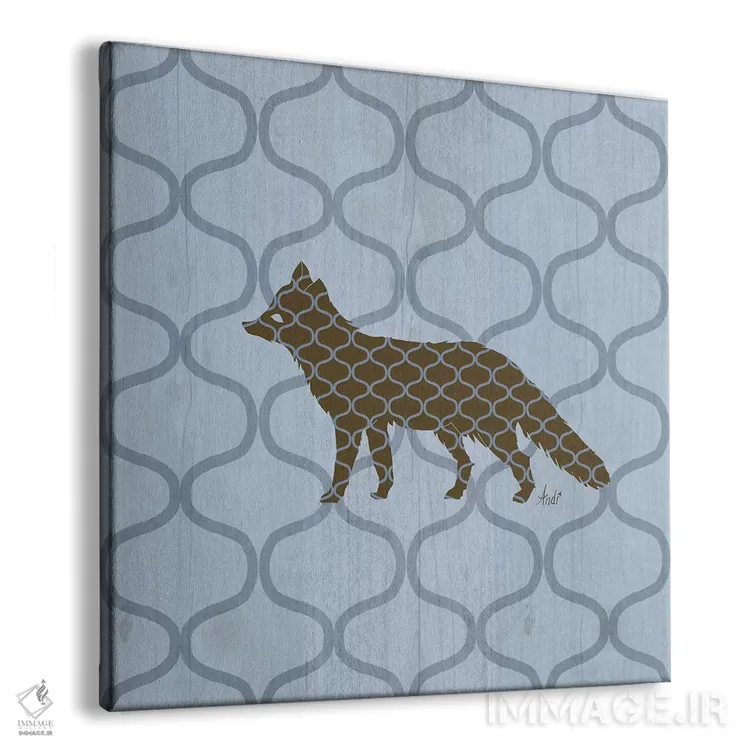 تابلو دکوراتیو طبیعت روستایی ۴ اثر اندی متز - نمای پرسپکتیو محصول