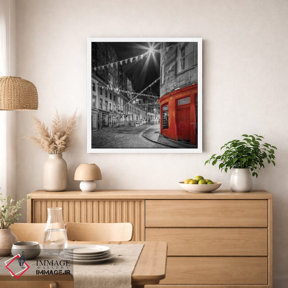 تابلو دکوراتیو برداشت دلنشین عصرگاهی از وست بو، خیابان ویکتوریا اثر ملانی ویولا - D1W