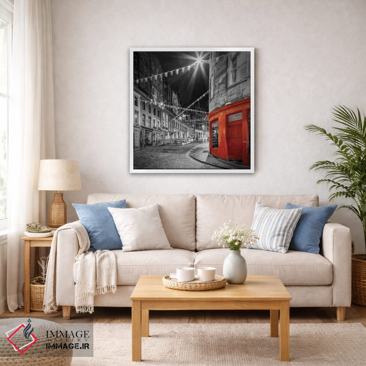 تابلو دکوراتیو برداشت دلنشین عصرگاهی از وست بو، خیابان ویکتوریا اثر ملانی ویولا - D4W