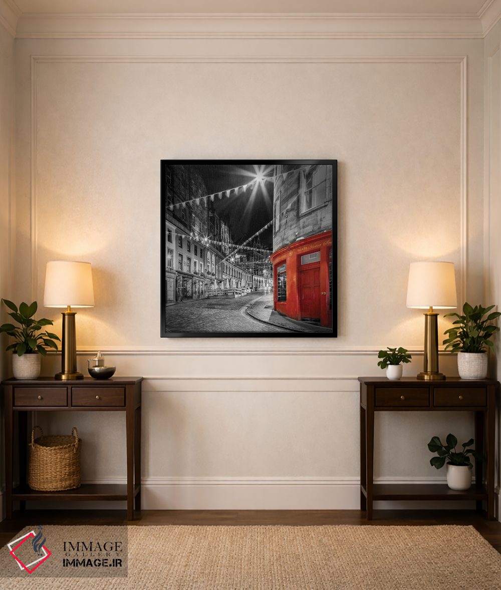 تابلو دکوراتیو برداشت دلنشین عصرگاهی از وست بو، خیابان ویکتوریا اثر ملانی ویولا - D6B