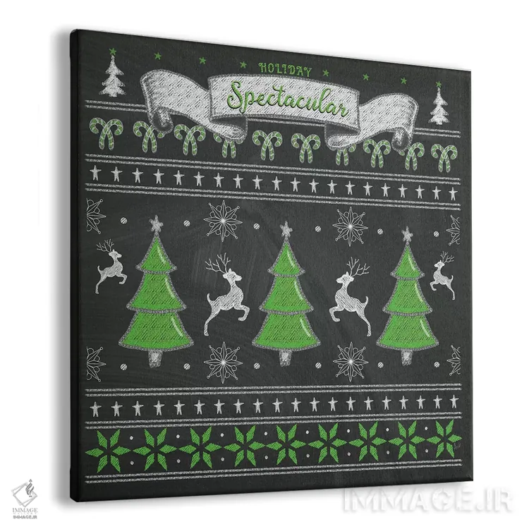 تابلو دکوراتیو پلیور تعطیلات ۲ اثر اندی متز - نمای پرسپکتیو محصول