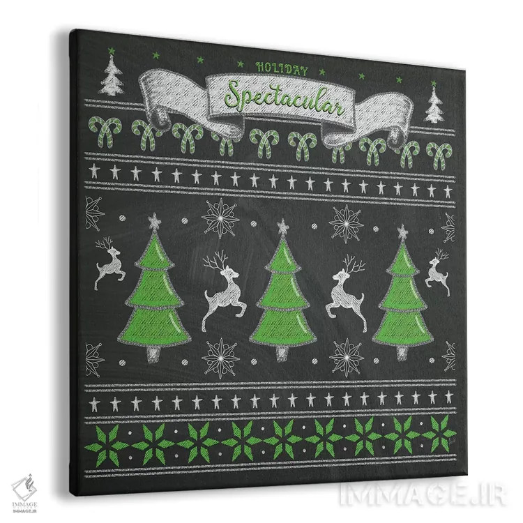 تابلو دکوراتیو پلیور تعطیلات ۲ اثر اندی متز - نمای پرسپکتیو محصول