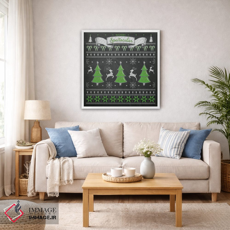 تابلو دکوراتیو پلیور تعطیلات ۲ اثر اندی متز - D5W