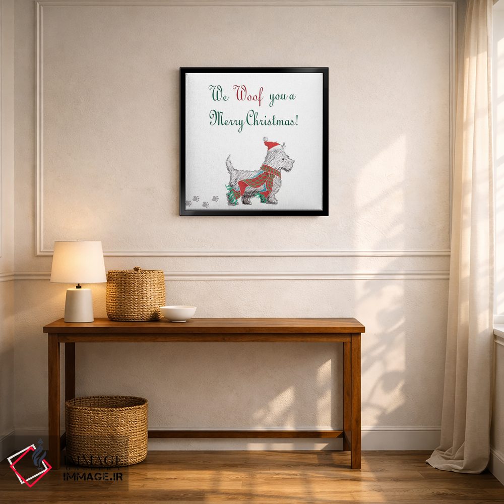 تابلو دکوراتیو بسته تعطیلات سگ ها ۲ اثر اندی متز - D5B