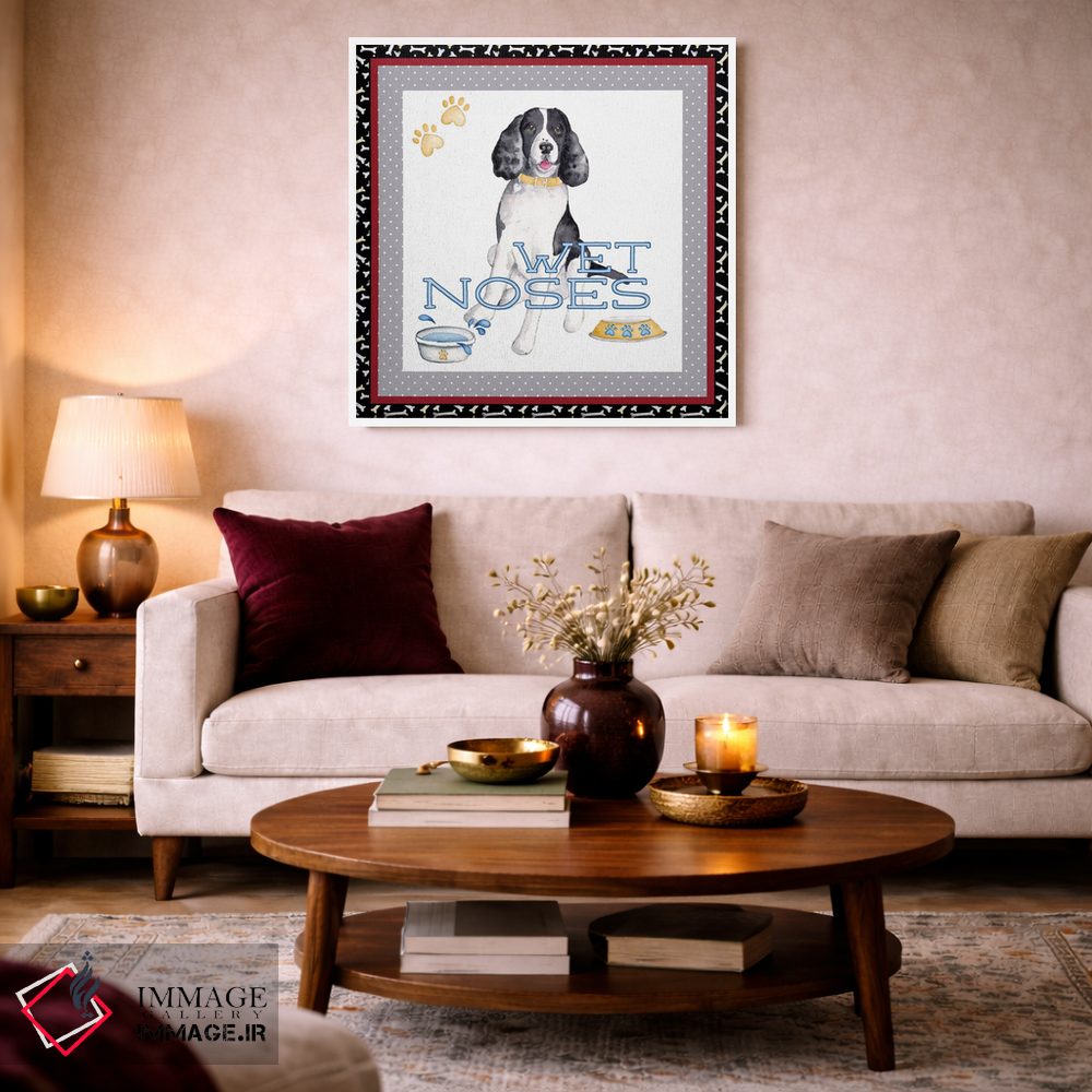 تابلو دکوراتیو زندگی یک سگ ۲ اثر اندی متز - D2W