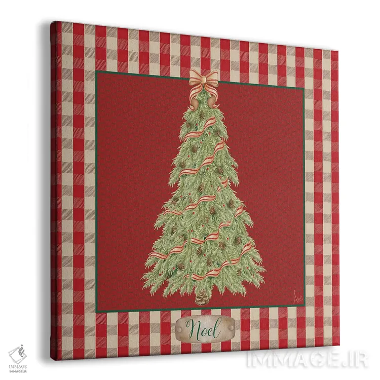 تابلو دکوراتیو کریسمس در شهر زادگاه ۱ اثر اندی متز - نمای پرسپکتیو محصول