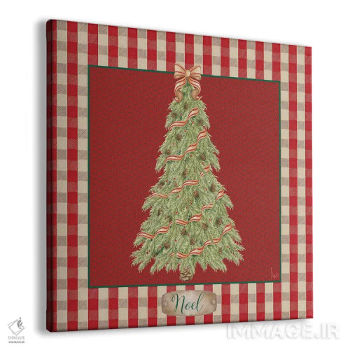 تابلو دکوراتیو کریسمس در شهر زادگاه ۱ اثر اندی متز - نمای پرسپکتیو محصول