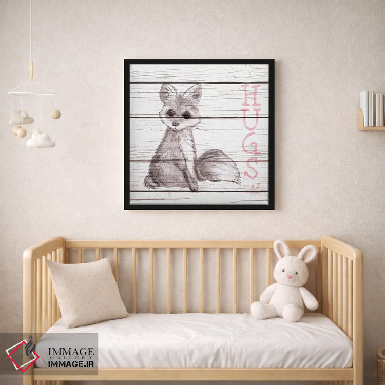 تابلو دکوراتیو بغل های روباه اثر اندی متز - D2B