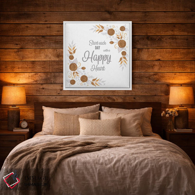 تابلو مدرن گل های برداشت محصول ۲ اثر اندی متز - D1W