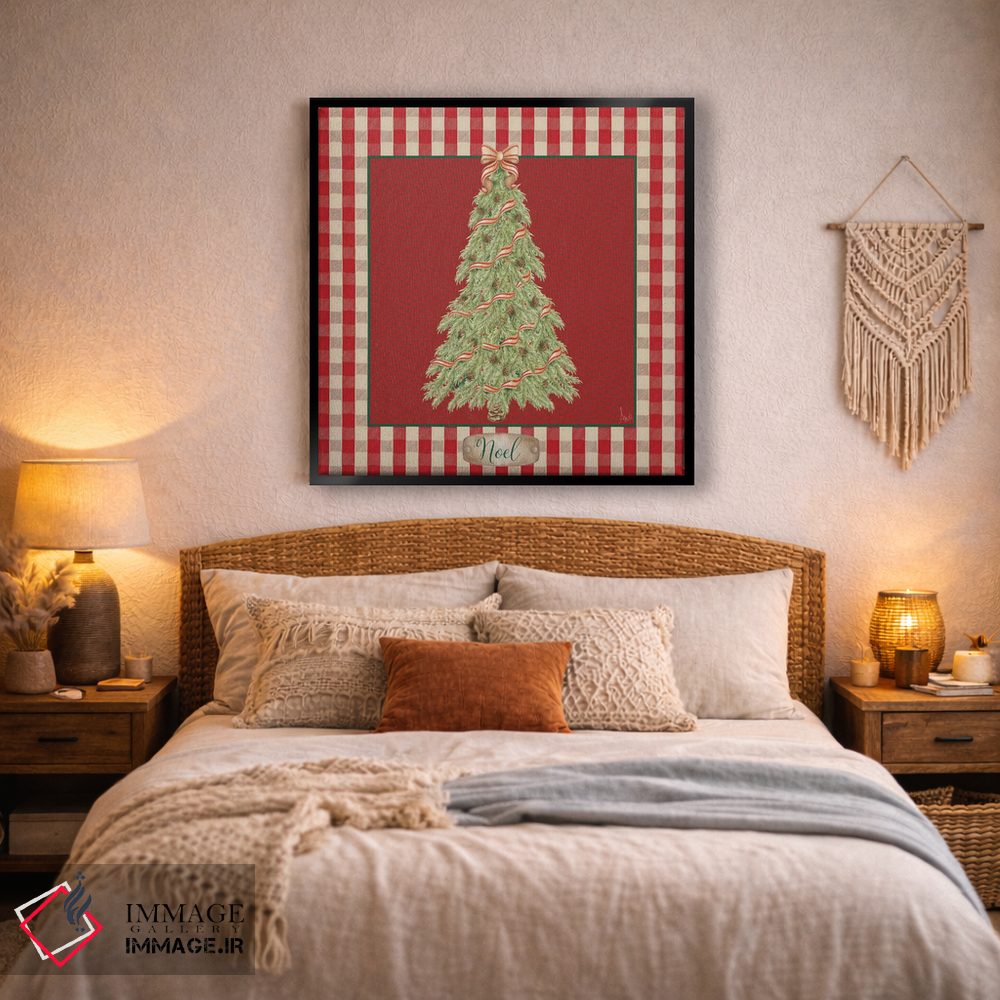 تابلو دکوراتیو کریسمس در شهر زادگاه ۱ اثر اندی متز - D3B