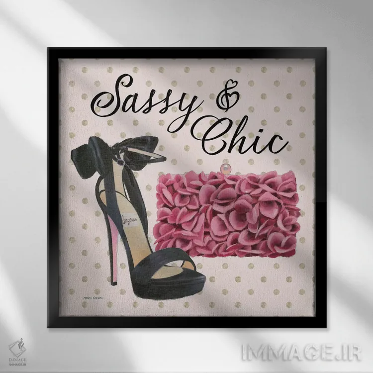 تابلو دکوراتیو کاملا باشکوه ۱ اثر مارکو فابیانو - نمای قابدار مشکی