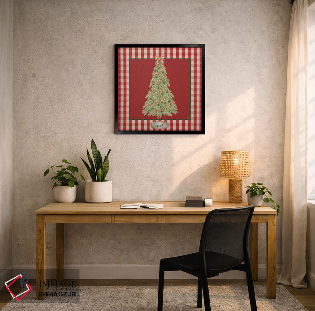 تابلو دکوراتیو کریسمس در شهر زادگاه ۱ اثر اندی متز - D6B