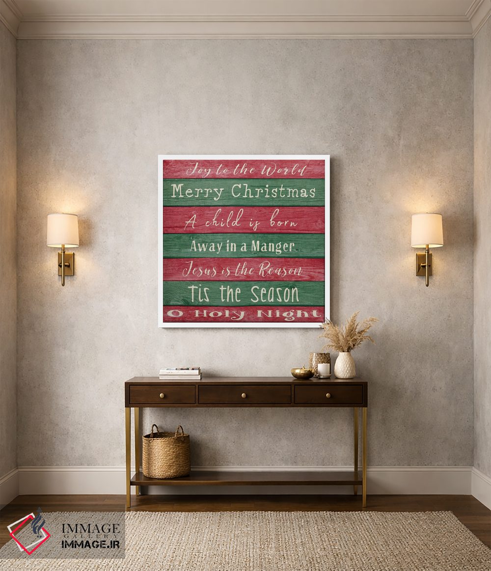 تابلو دکوراتیو سرودهای تعطیلات ۲ اثر اندی متز - D1W