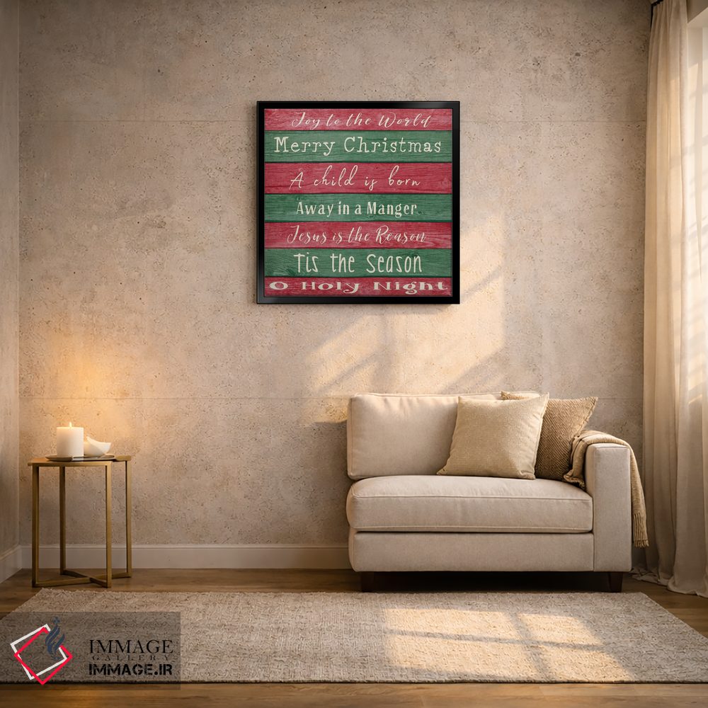 تابلو دکوراتیو سرودهای تعطیلات ۲ اثر اندی متز - D2B