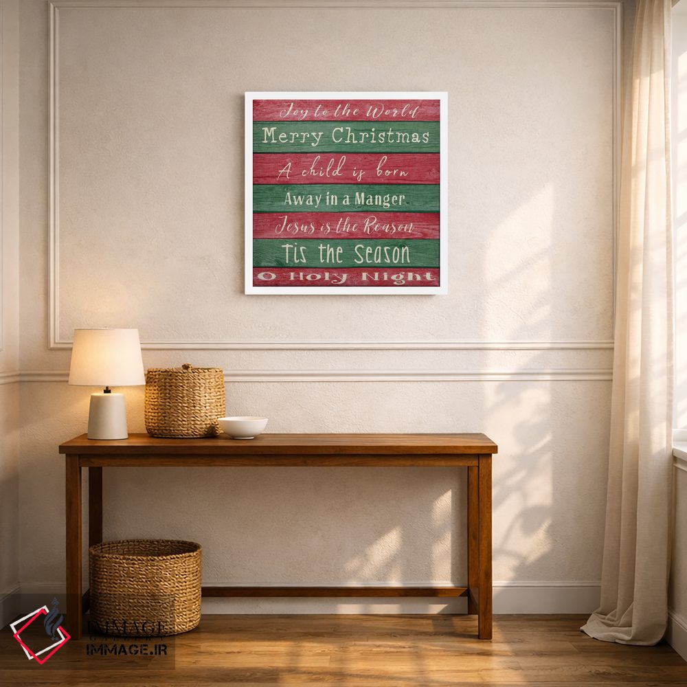 تابلو دکوراتیو سرودهای تعطیلات ۲ اثر اندی متز - D5W