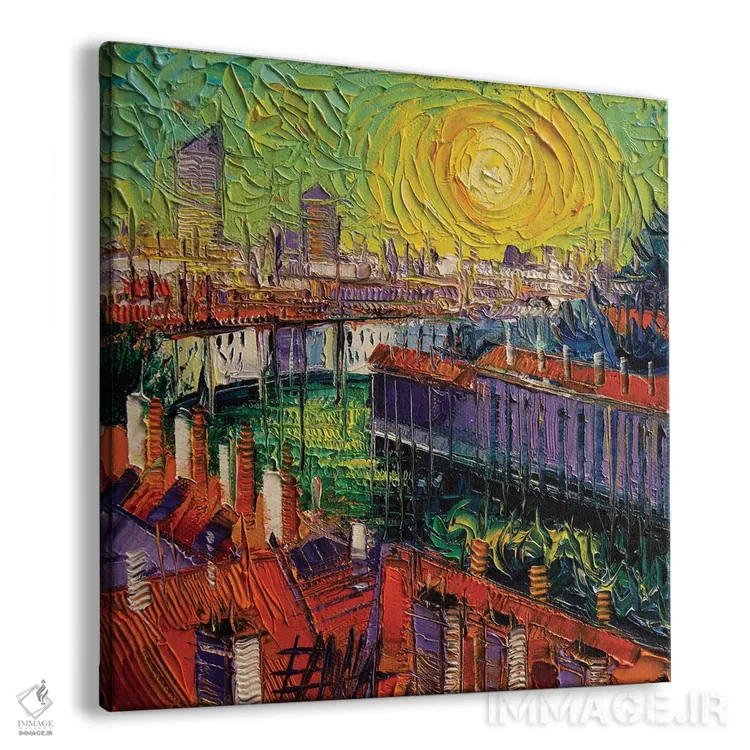 تابلو دکوراتیو تابستانی در لیون اثر مونا ادولسکو - نمای پرسپکتیو محصول