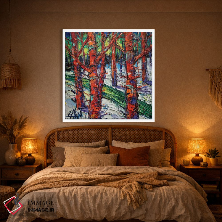 تابلو دکوراتیو جنگل افسون شده اثر مونا ادولسکو - D1W