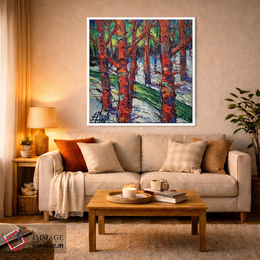 تابلو دکوراتیو جنگل افسون شده اثر مونا ادولسکو - D3W