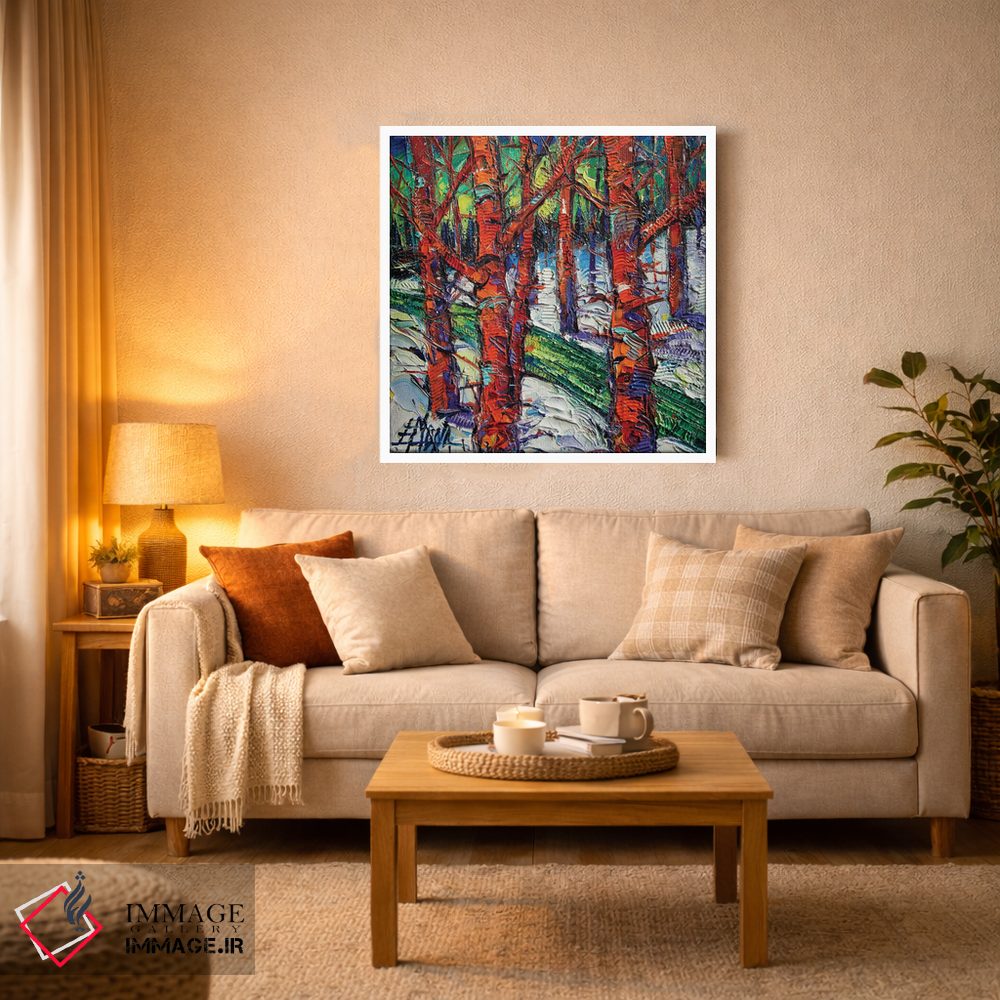 تابلو دکوراتیو جنگل افسون شده اثر مونا ادولسکو - D4W