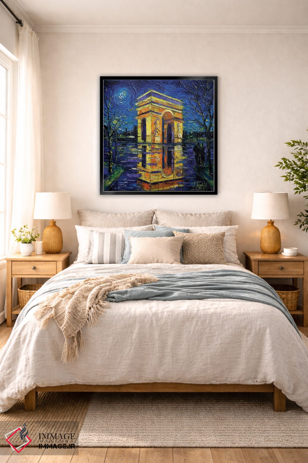 تابلو دکوراتیو طاق نصرت، پاریس اثر مونا ادولسکو - D6B