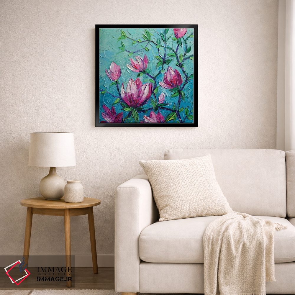 تابلو دکوراتیو مگنولیاها اثر مونا ادولسکو - D6B