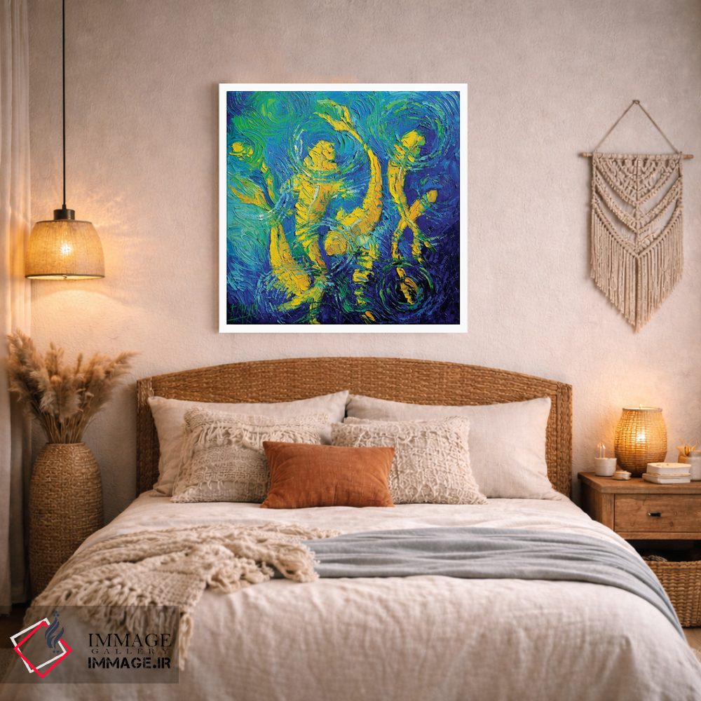 تابلو دکوراتیو آرزو کن اثر مونا ادولسکو - D2W