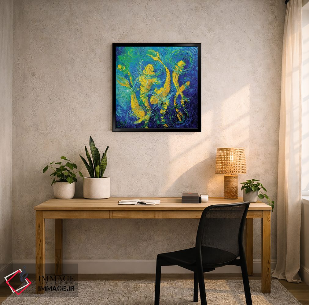 تابلو دکوراتیو آرزو کن اثر مونا ادولسکو - D5B