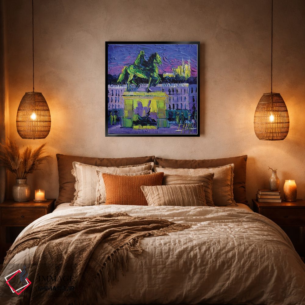 تابلو دکوراتیو لویی چهاردهم اثر مونا ادولسکو - D6B