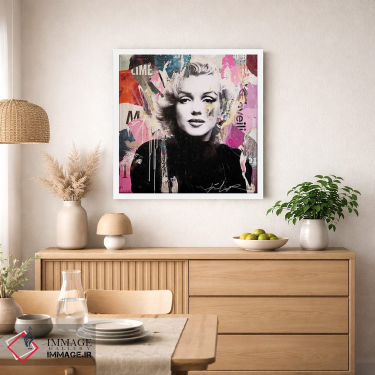 تابلو دکوراتیو من جاذبه را به چالش می کشم ۲ اثر میشیل فولکرز - D1W