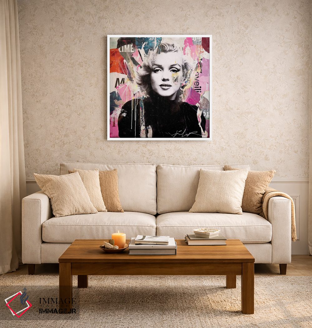 تابلو دکوراتیو من جاذبه را به چالش می کشم ۲ اثر میشیل فولکرز - D4W