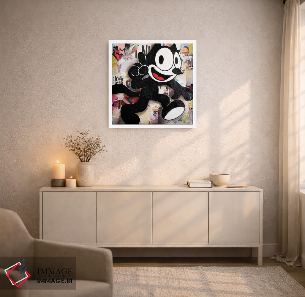 تابلو دکوراتیو فلیکس ۲ اثر میشیل فولکرز - D4W