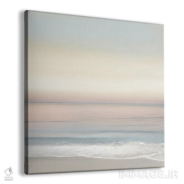 تابلو دکوراتیو خط ساحلی ۱ اثر مگی اولسن - نمای پرسپکتیو محصول